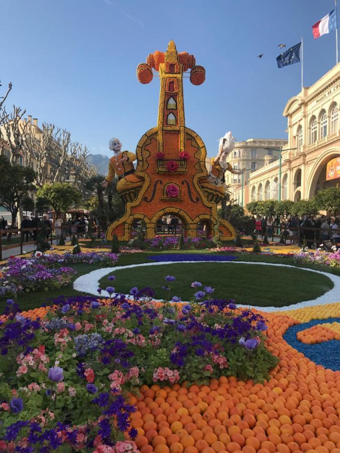 Appartement Terrasse Dans Palace Centre Ville Menton Exteriör bild